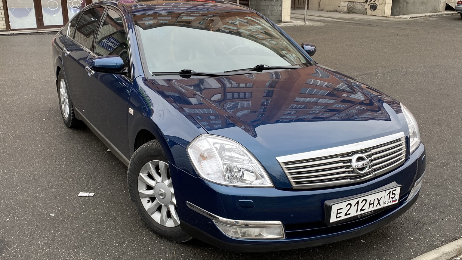 Nissan Teana (J31) 2.3 бензиновый 2006 | Темно-синий металлик 2.3 на DRIVE2