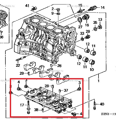 Как разобрать двигатель honda Разборка двигателя F23A с жором масла 1 литр на 1000 км - Honda Odyssey (2G), 2,