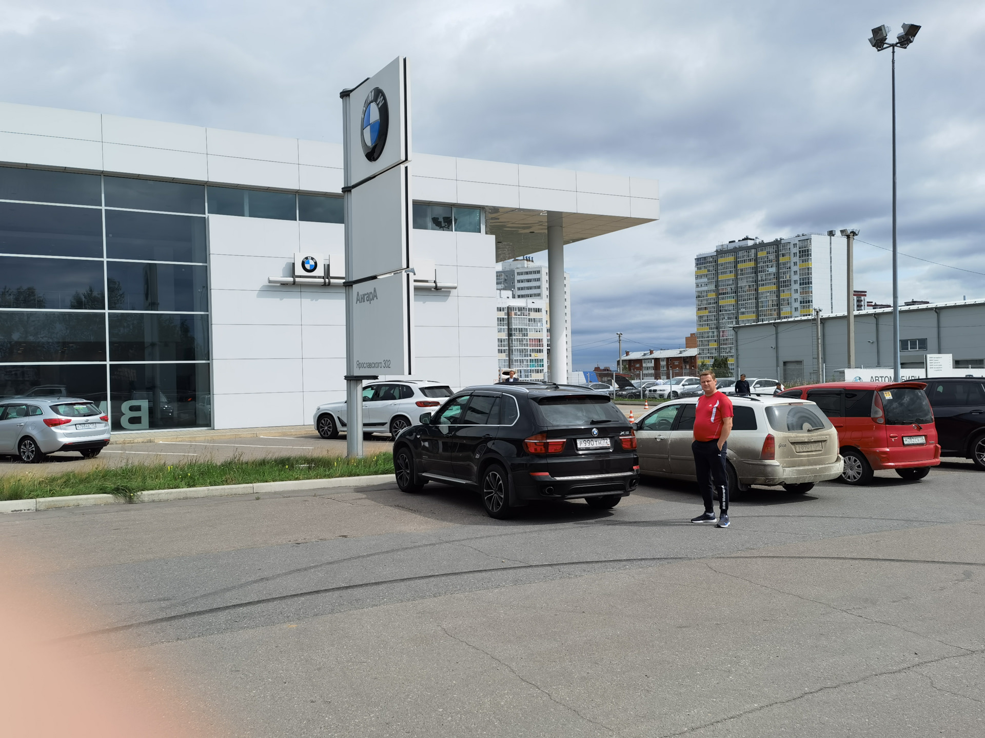 Диагностика подвески автомобиля BMW X5 E70 у официального дилера ...