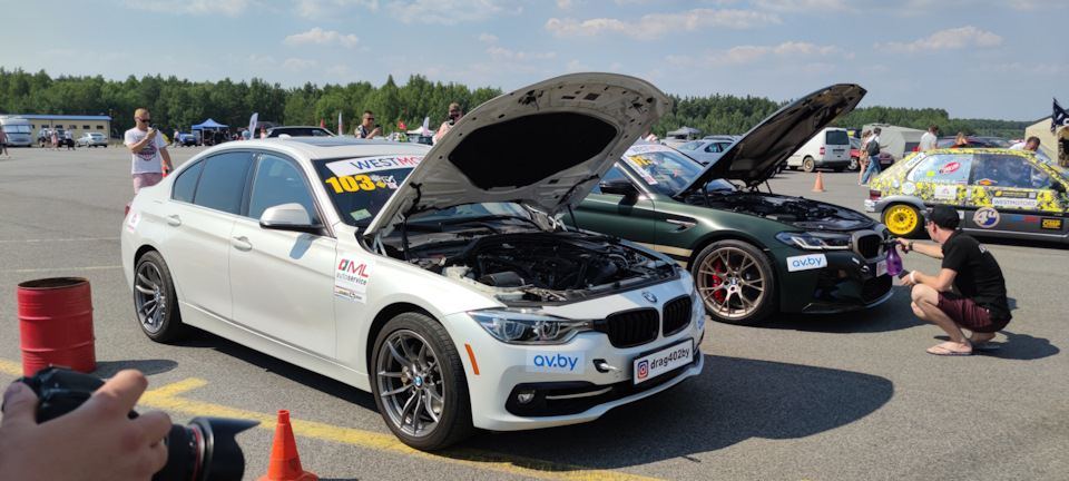 BMW 340xi STAGE 3 100-200km/h 5.8s 402m 10.3s — BMW 3 series (F30), 3 л ...