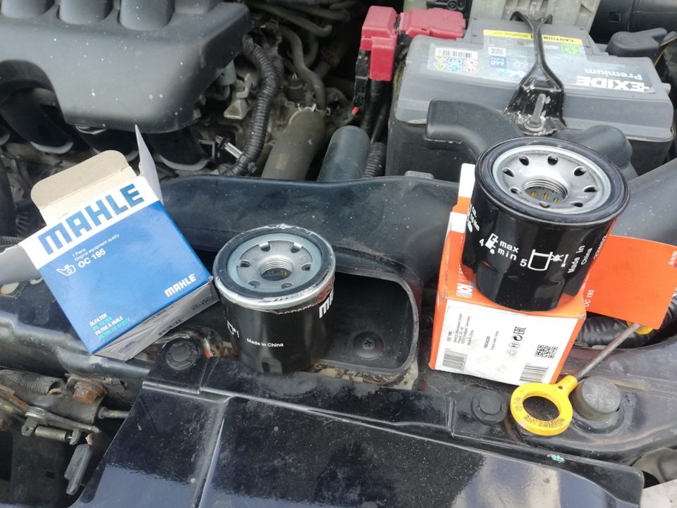 Полная замена масла. — Nissan Qashqai+2, 2 л, 2012 года | плановое ТО ...