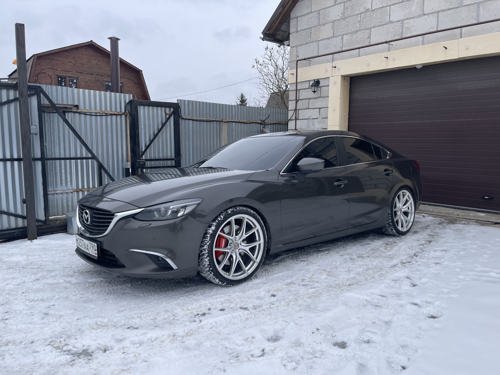 Четырехпоршневые суппорта brembo — Mazda 6 (3G) GJ, 2,5 л, 2018 года ...