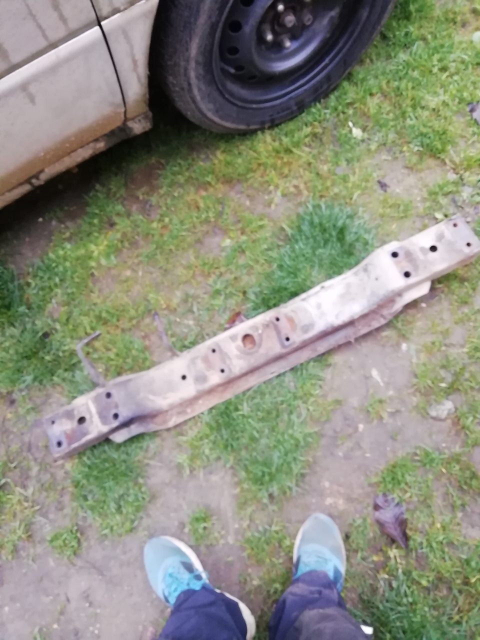 Замена апоры акпп wj 2.7 — Jeep Grand Cherokee (WJ), 2,7 л, 2003 года