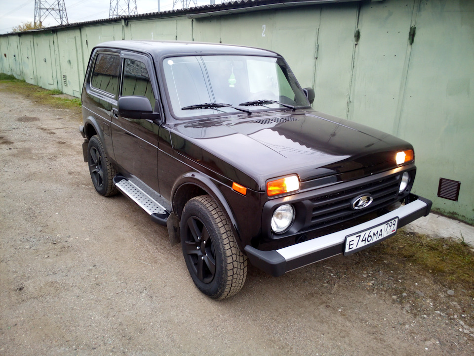 Силовые пороги(временный) - Lada 4x4 3D, 1,7 л, 2017 года тюнинг DRIVE2