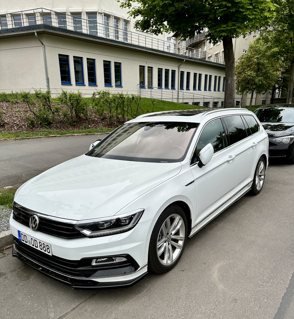 Новое с желанным фиолетовым отливом — Volkswagen Passat Variant (B8)