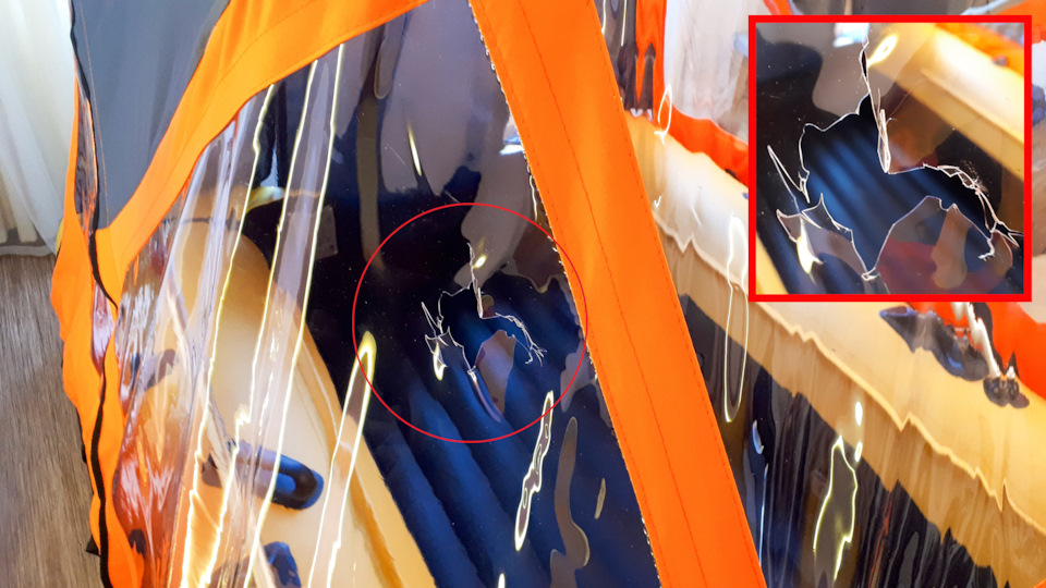 Ремонт прозрачного окна ходового Тента-Комбо или Ч.2 «Как вы лодку ...