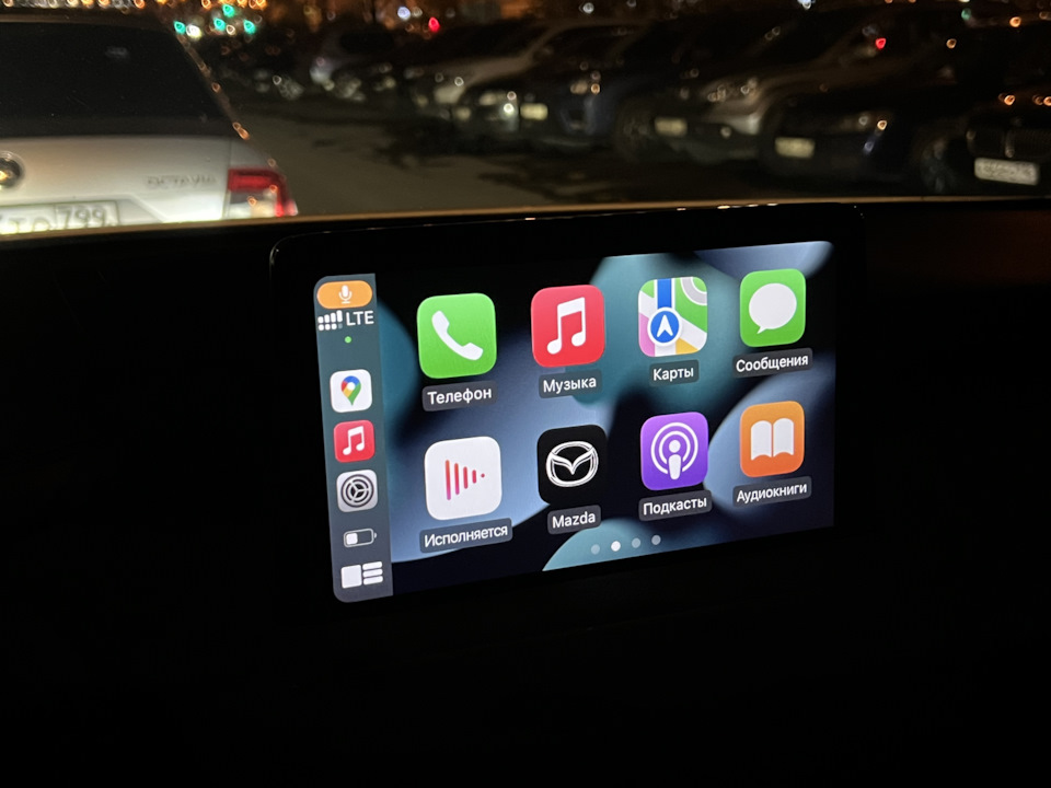 2022 Carlinkit 4.0 apple carplay — Mazda CX9 (2G), 2,5 л, 2020 года