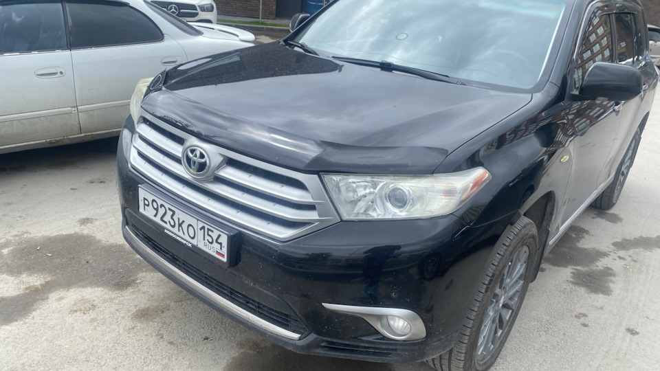 Мухобойка для практичности а не красоты — Toyota Highlander (XU40), 3,5 ...