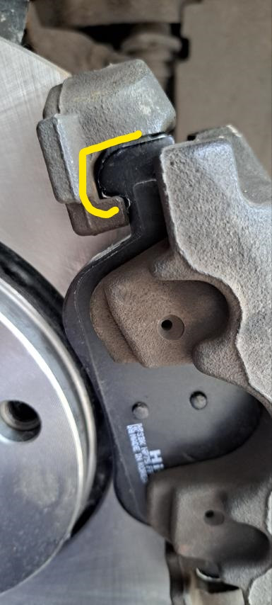 Вопрос по артикулам запчастей для переднего суппорта от ATE / Устранил ...