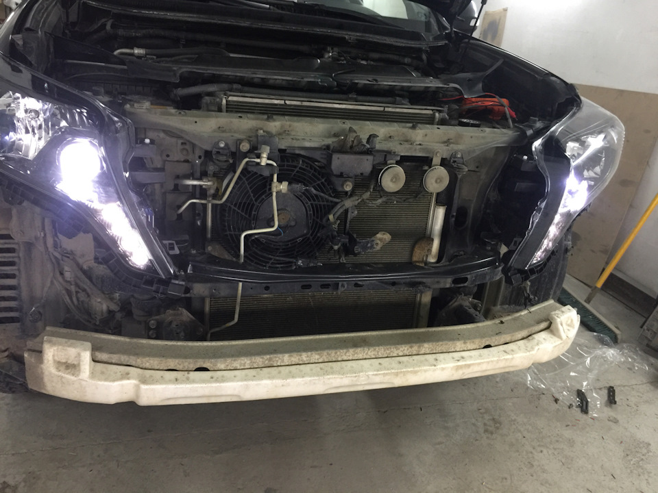 Переделка в рестайлинг — Toyota Land Cruiser Prado 150-series, 3 л ...