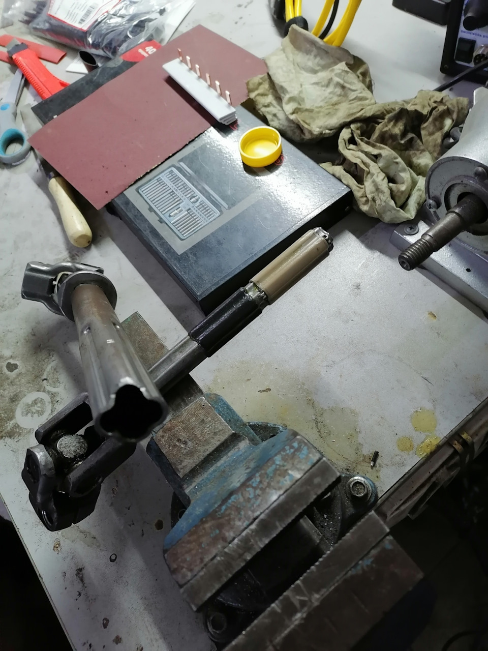 Люфт рулевого вала — FIAT Punto III, 1,4 л., 2006 года | своими руками ...