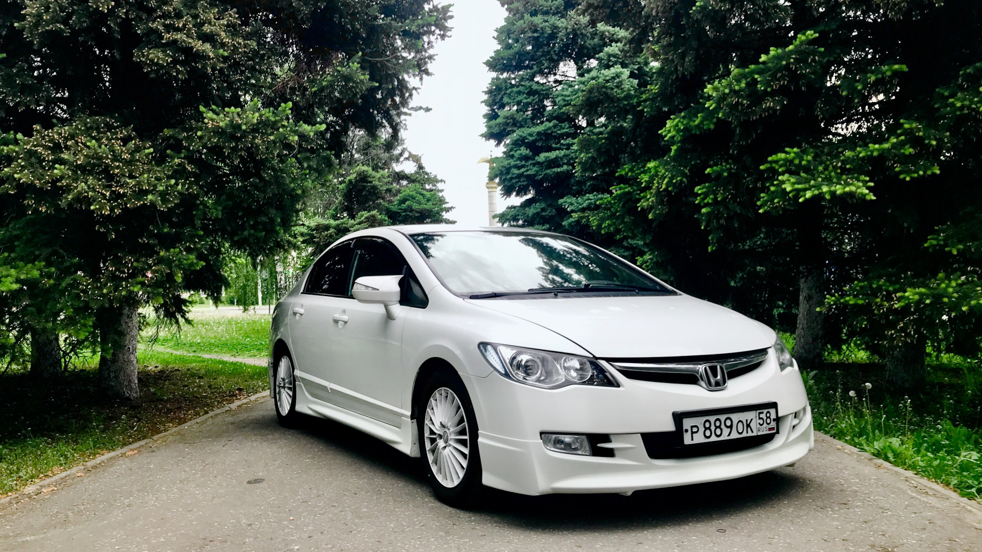 Honda Civic 4D (8G) 1.8 бензиновый 2008 | ПУШКА на DRIVE2