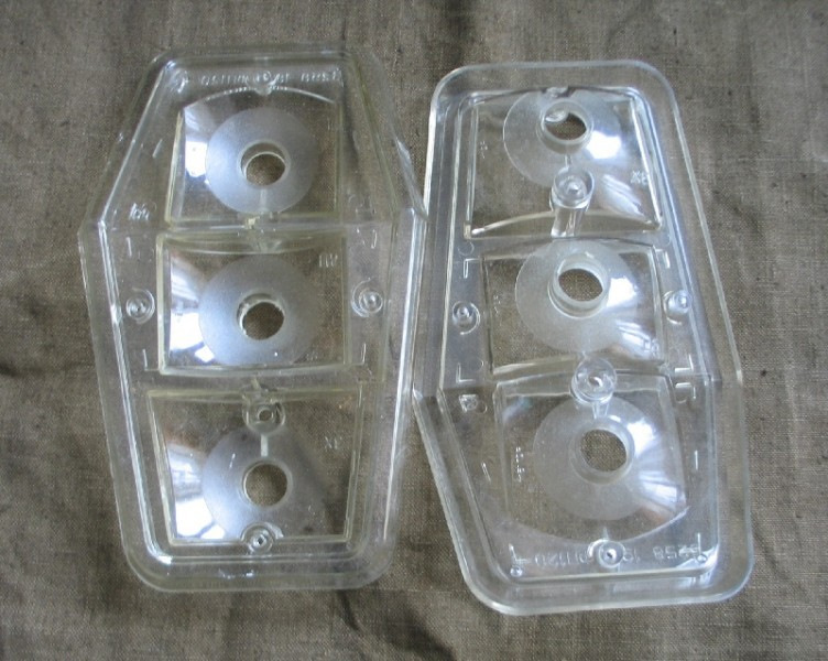 Восстановление покрытия корпусов задних фонарей ГАЗ-24 "Волга ...