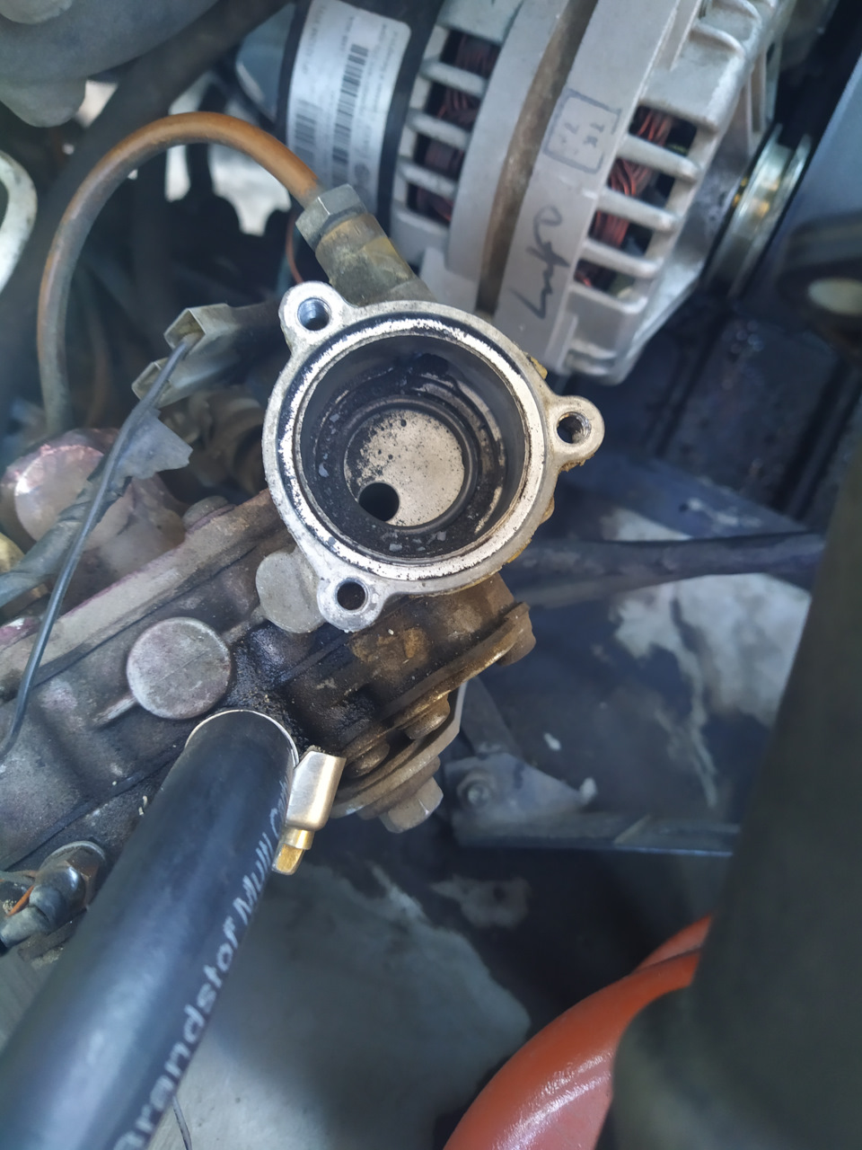 Плановая замена фильтра газового редуктора — ГАЗ 31105, 2,4 л, 2006 ...