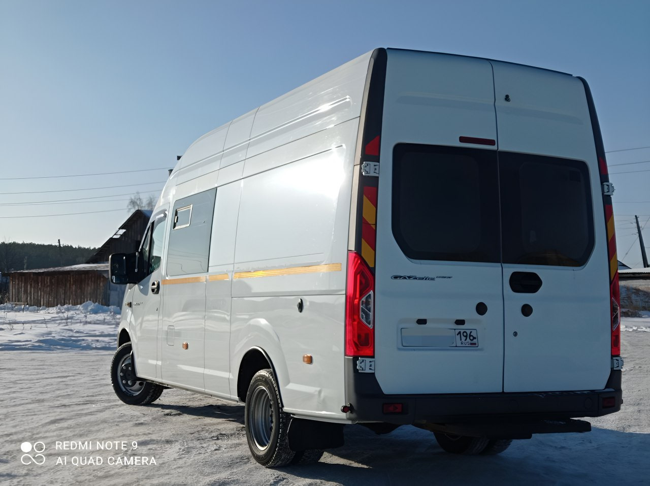 Результат установки задних дверей — ГАЗ Газель Next, 2,8 л, 2018 года ...