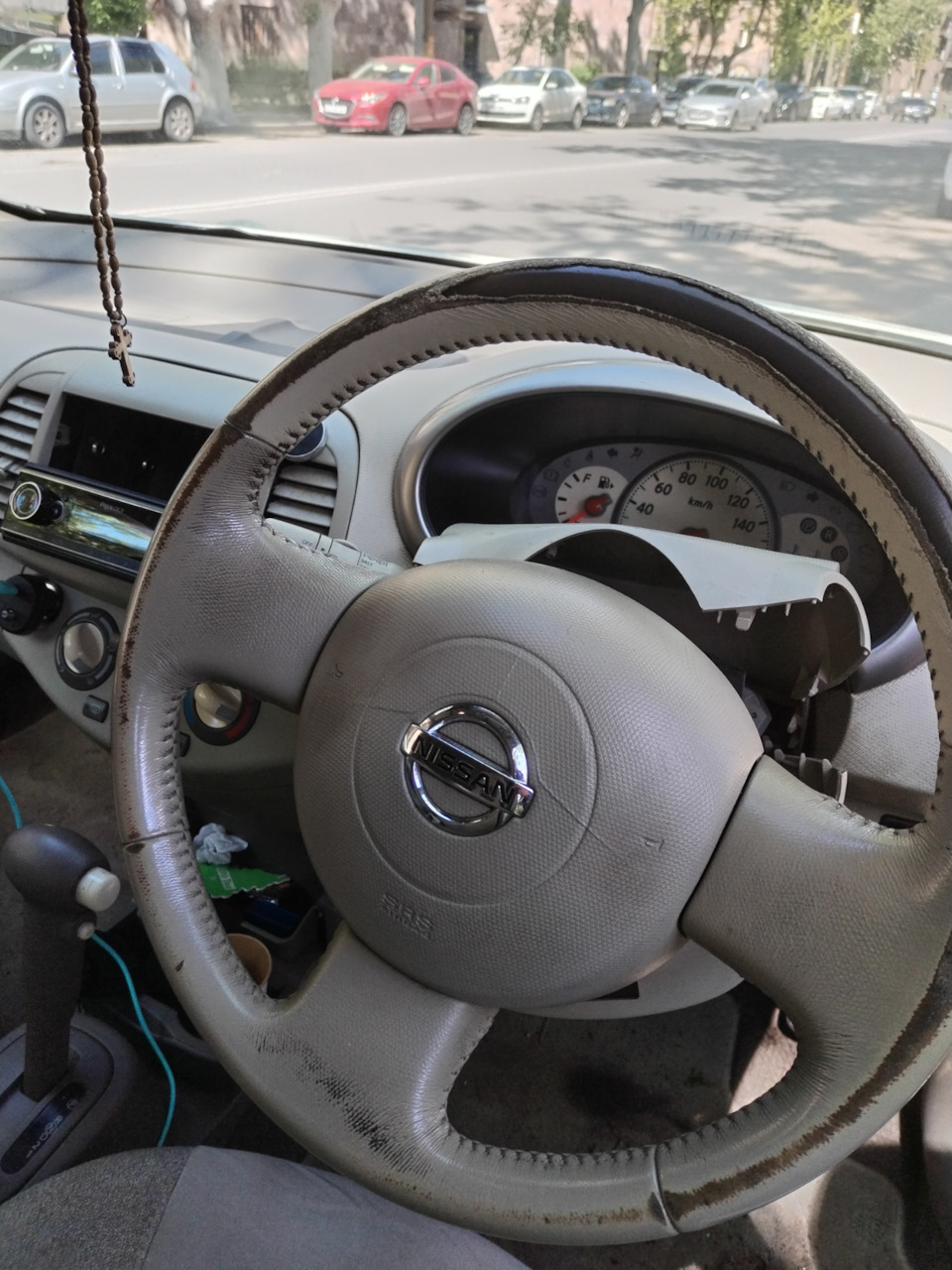 Подключение птф по штатной проводке — ч.1 — Nissan March (K12), 1,2 л ...