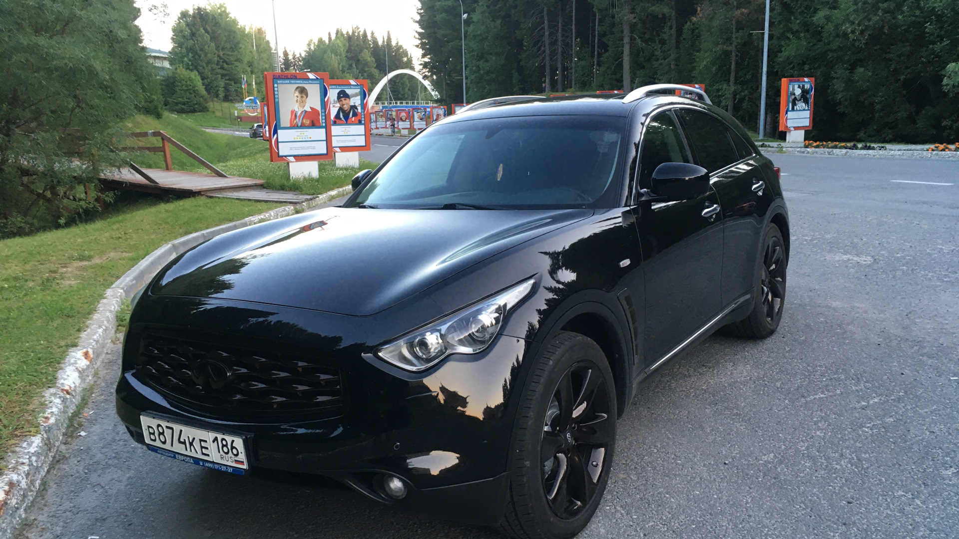 Infiniti FX (2G) 5.0 бензиновый 2008 | 50 Premium, не Sport на DRIVE2