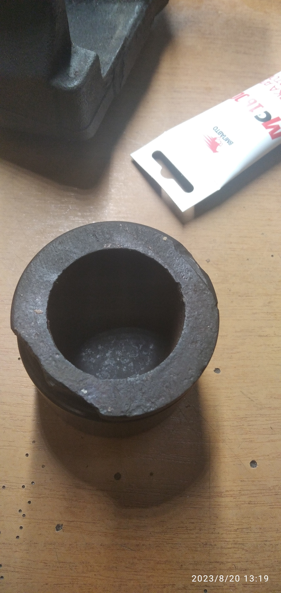 Полимерный поршень в суппорте тормозного цилиндра — Chevrolet Cruze (1G ...