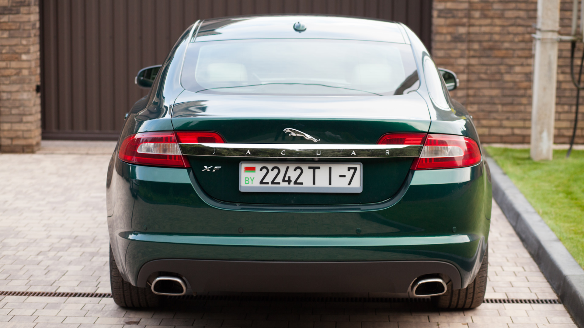 Jaguar XF (1G) 3.0 бензиновый 2008 | British Racing Green на DRIVE2