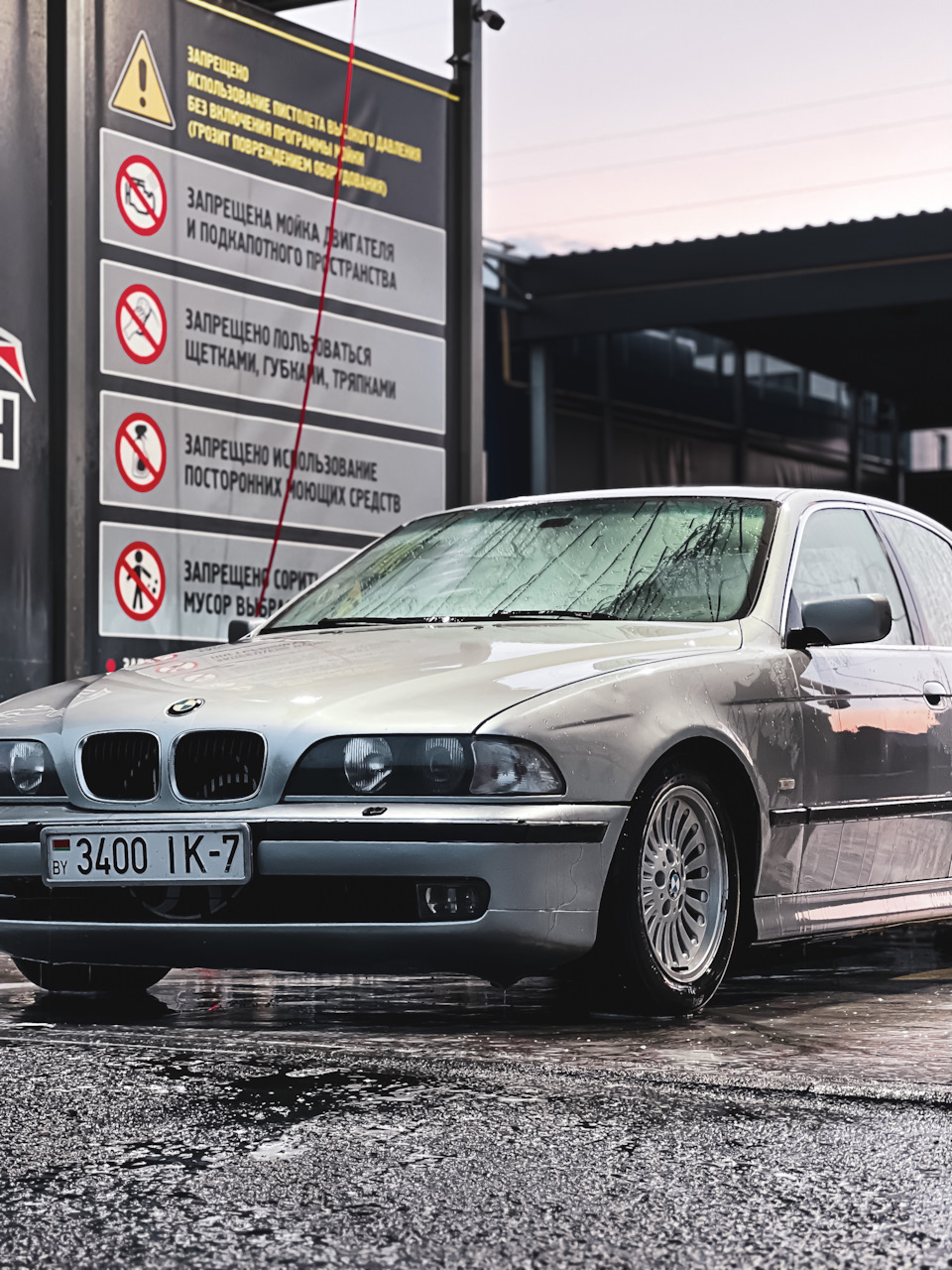 Покраска и переварка в круг. Как было. — BMW 5 series (E39), 2,5 л, 1998  года | кузовной ремонт | DRIVE2