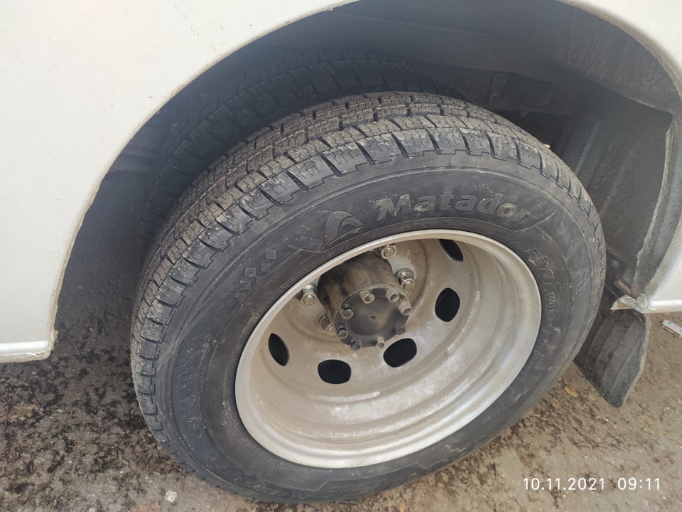 Замена заводской резины Газель НН — ГАЗ Газель NN, 2,8 л, 2021 года ...