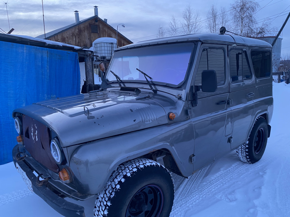 Тонировка и глушитель — УАЗ 31512, 2,4 л, 1997 года | другое | DRIVE2
