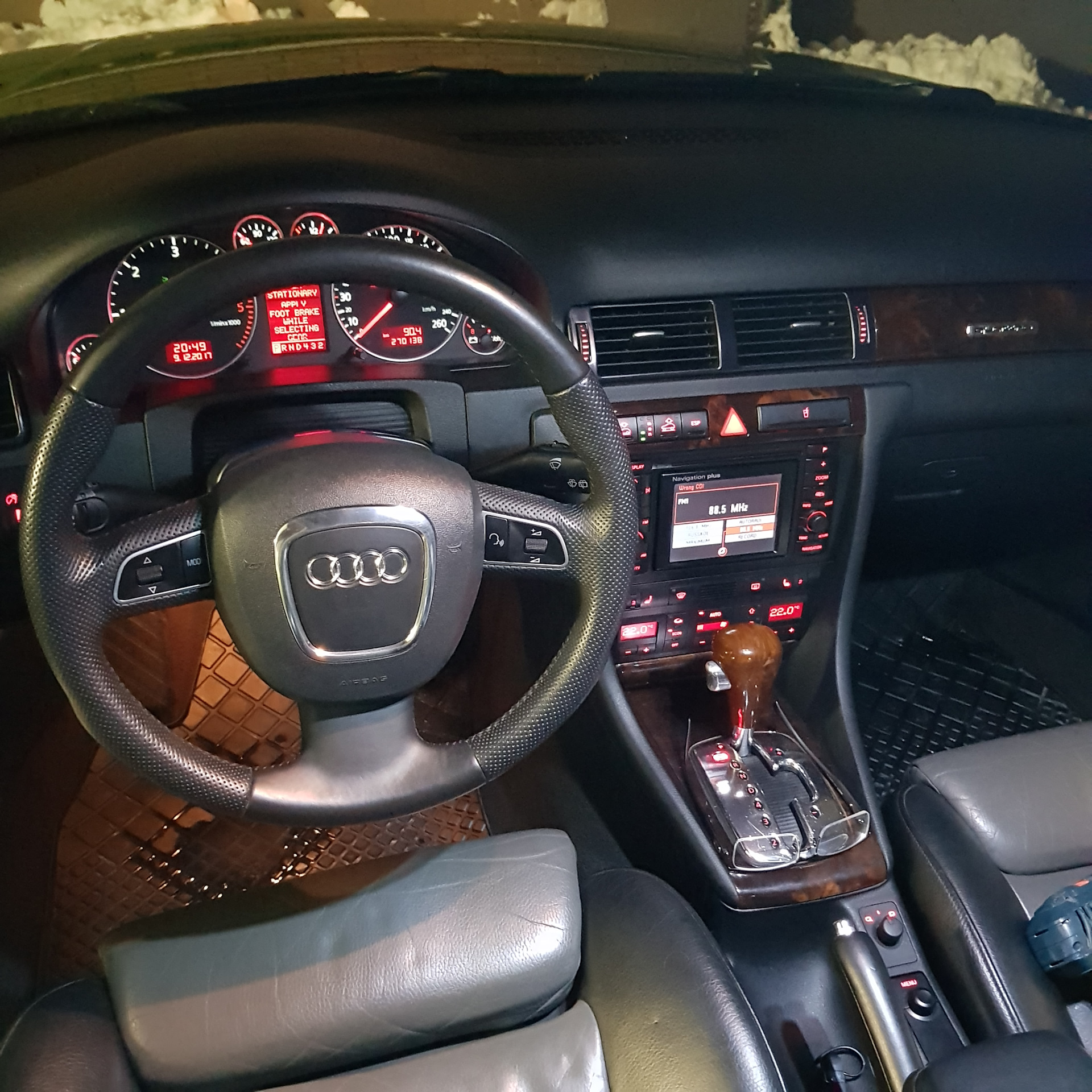 audi a6 c5 интерьер