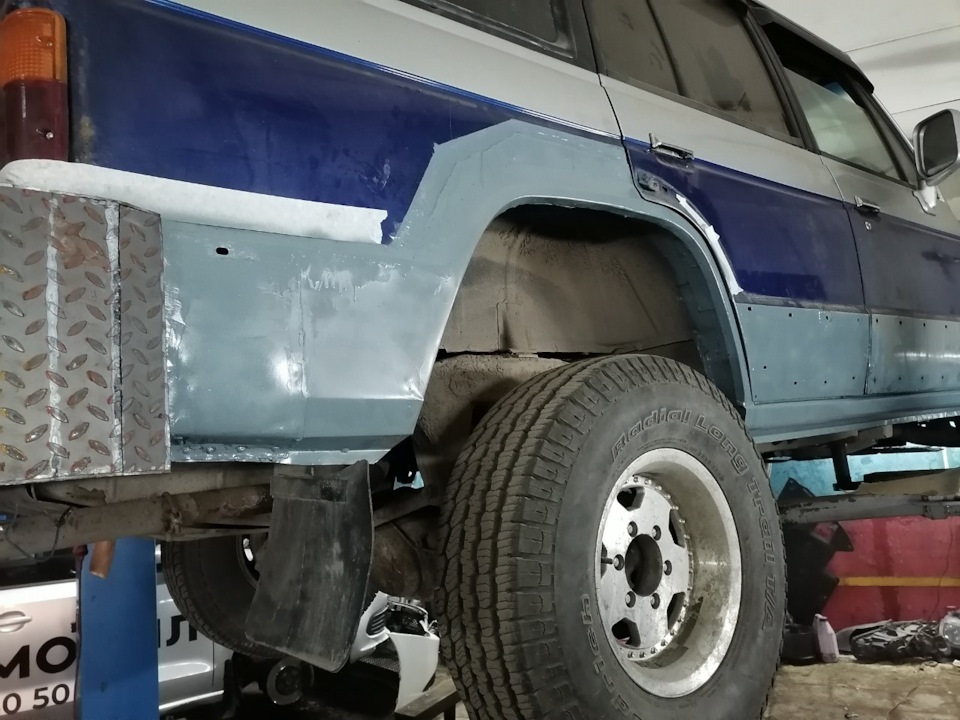 Покраска баллончиком — наше всё! — Hyundai Galloper, 3 л, 1994 года ...