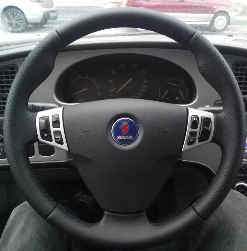 Как снять руль сааб 9 3 Руль от очкарика - Saab 9-5, 2,3 л, 2002 года аксессуары DRIVE2