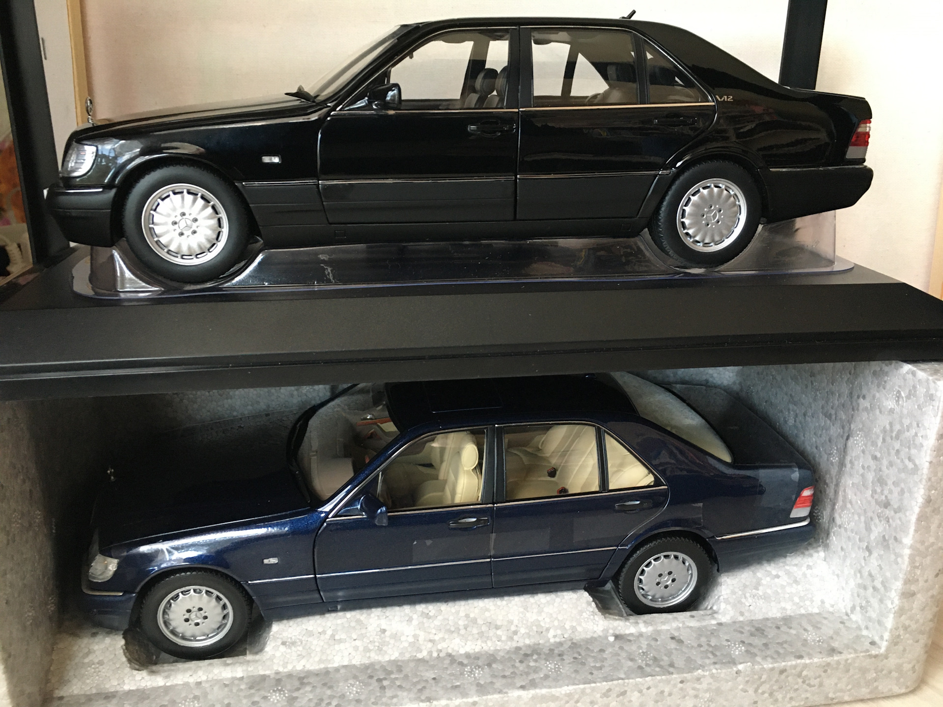 Mercedes-Benz S600 W140 Mission Model и S500 Norev 1:18 — Сообщество  «Масштабные Модели» на DRIVE2