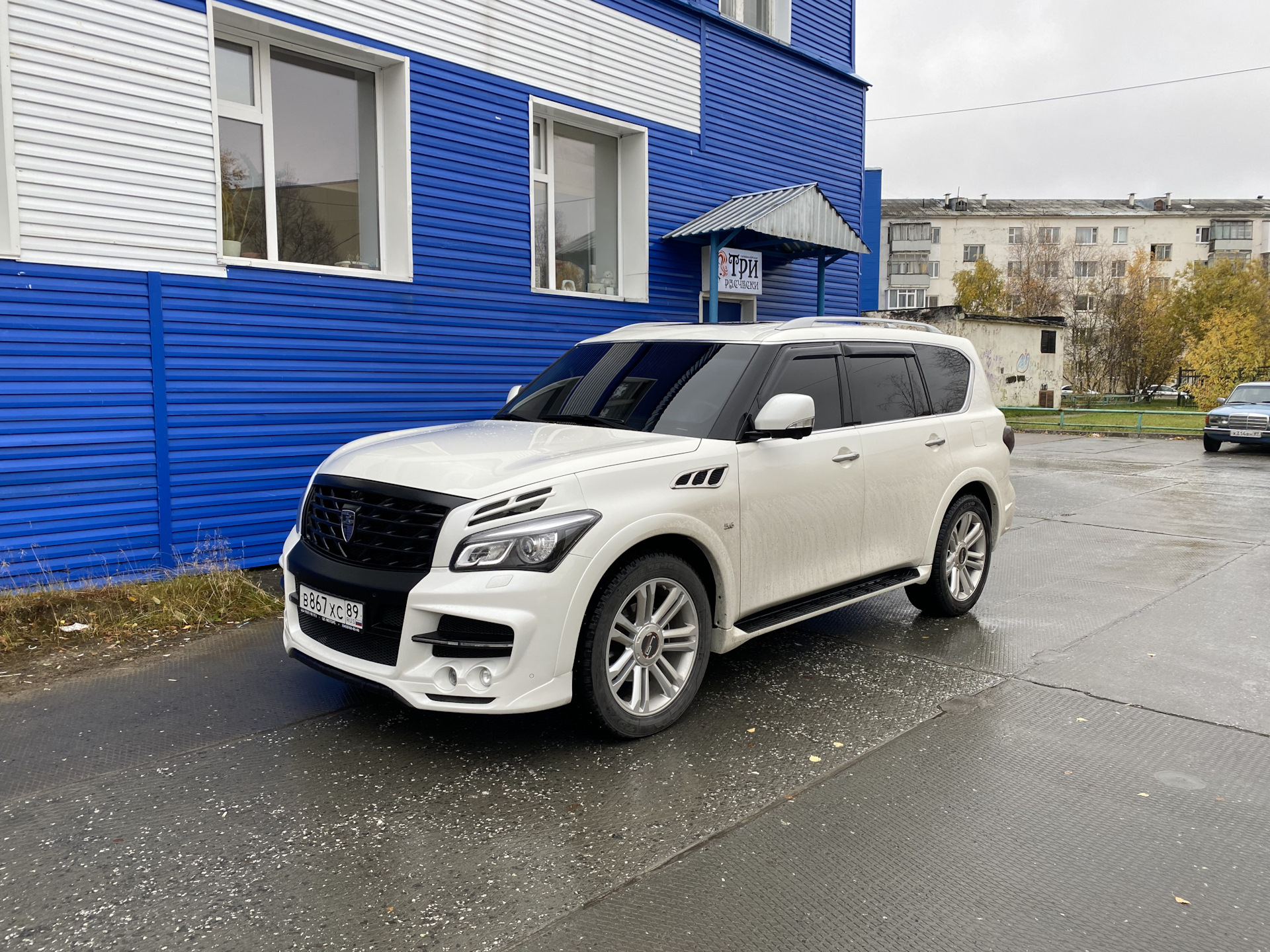 Увеличение мощности infiniti qx80