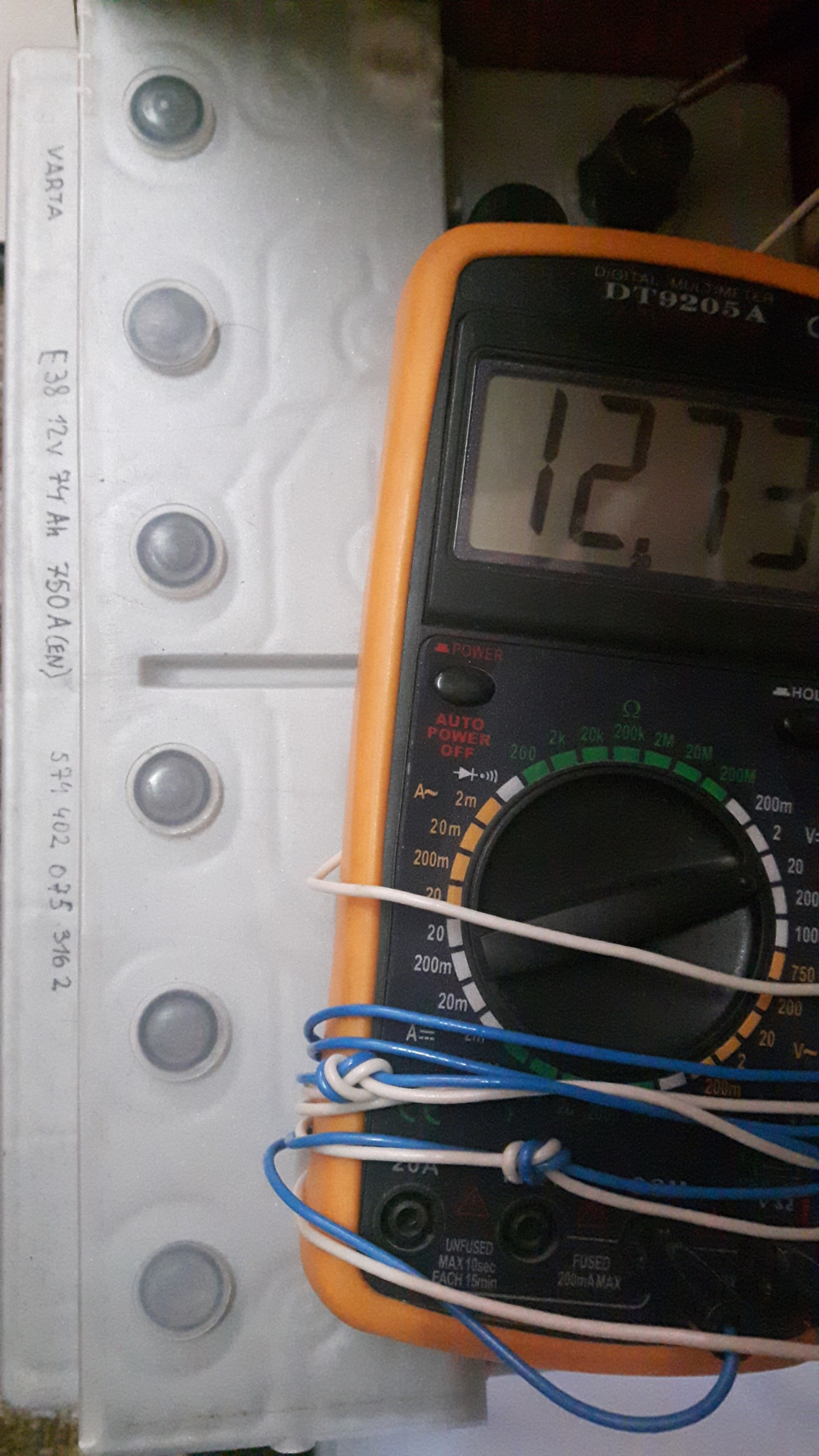 Аккумуляторные батареи — Renault Clio IV, 1,5 л., 2013 года | своими ...