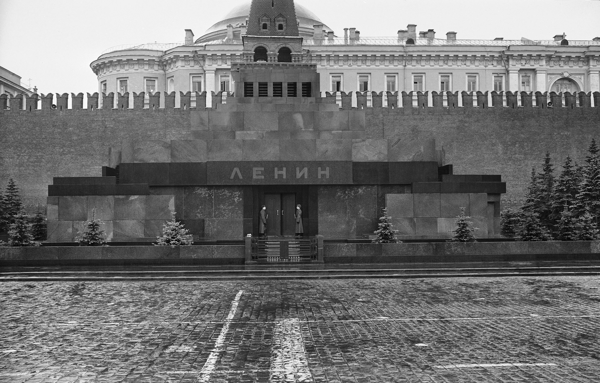 Мавзолей Ленина 1924 год