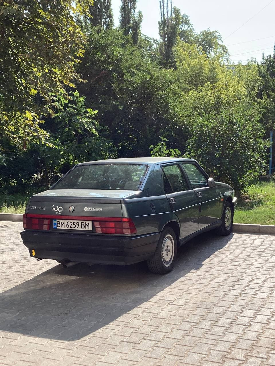 Правый борт машины снова в деле! — Alfa Romeo 75, 2 л, 1990 года | кузовной  ремонт | DRIVE2