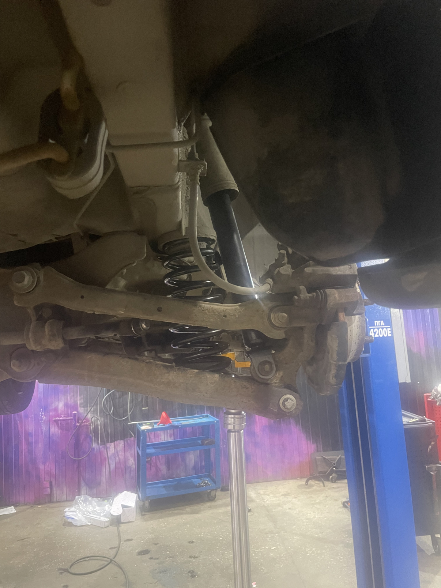 Задняя ходовая — Hyundai ix35, 2 л, 2011 года | визит на сервис | DRIVE2