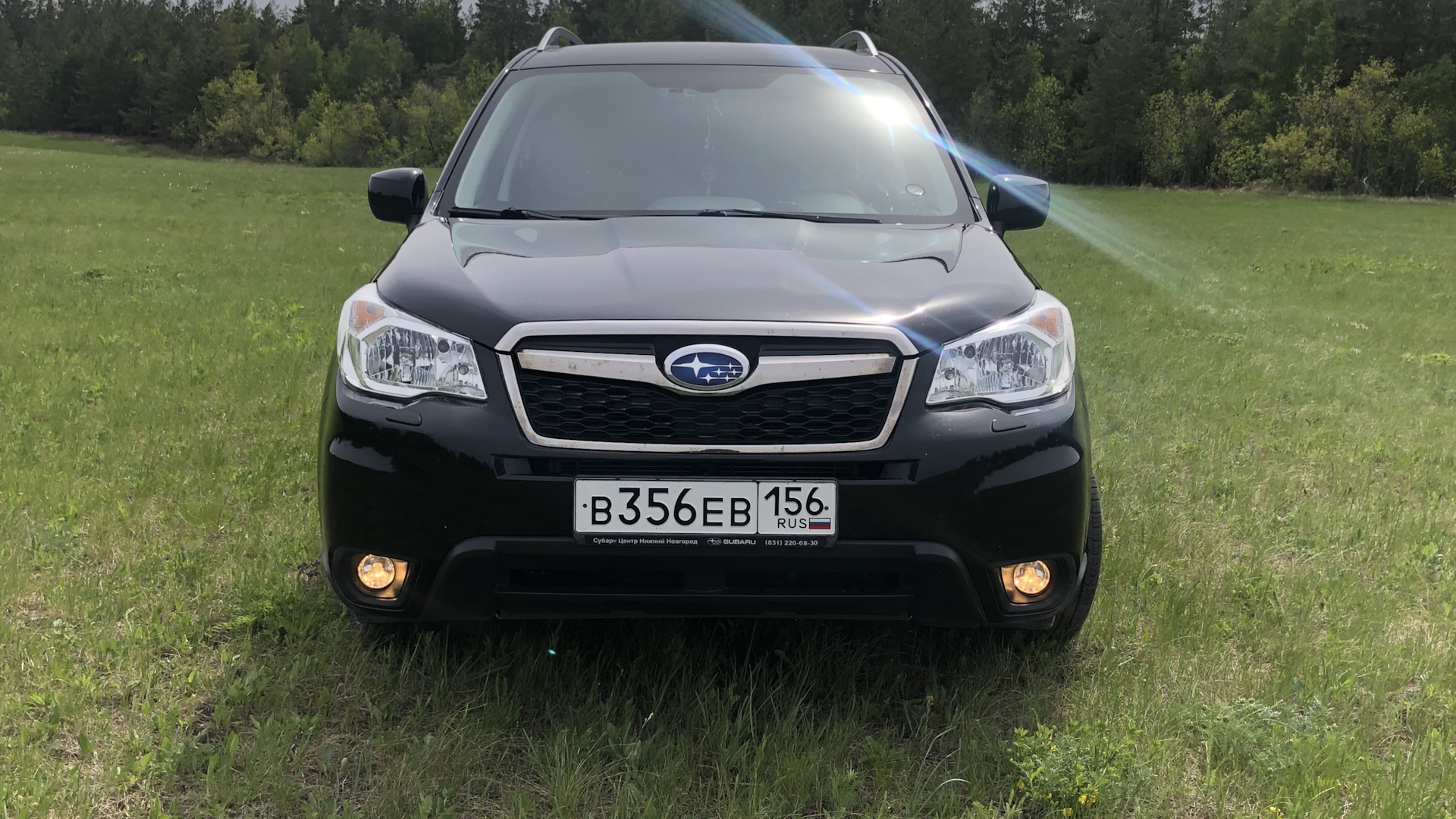 Subaru Forester (SJ) 2.0 бензиновый 2014 | Черный субарь на DRIVE2