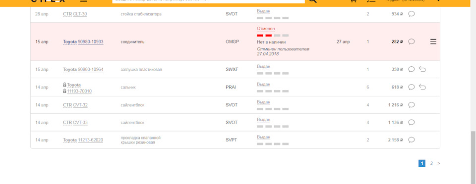 Фото в бортжурнале Toyota Hilux Surf (4G). Запчасти на фото: CLT30, 9098010933, 9098010964, 1119370010, CVT32, CVT33, 1121362020