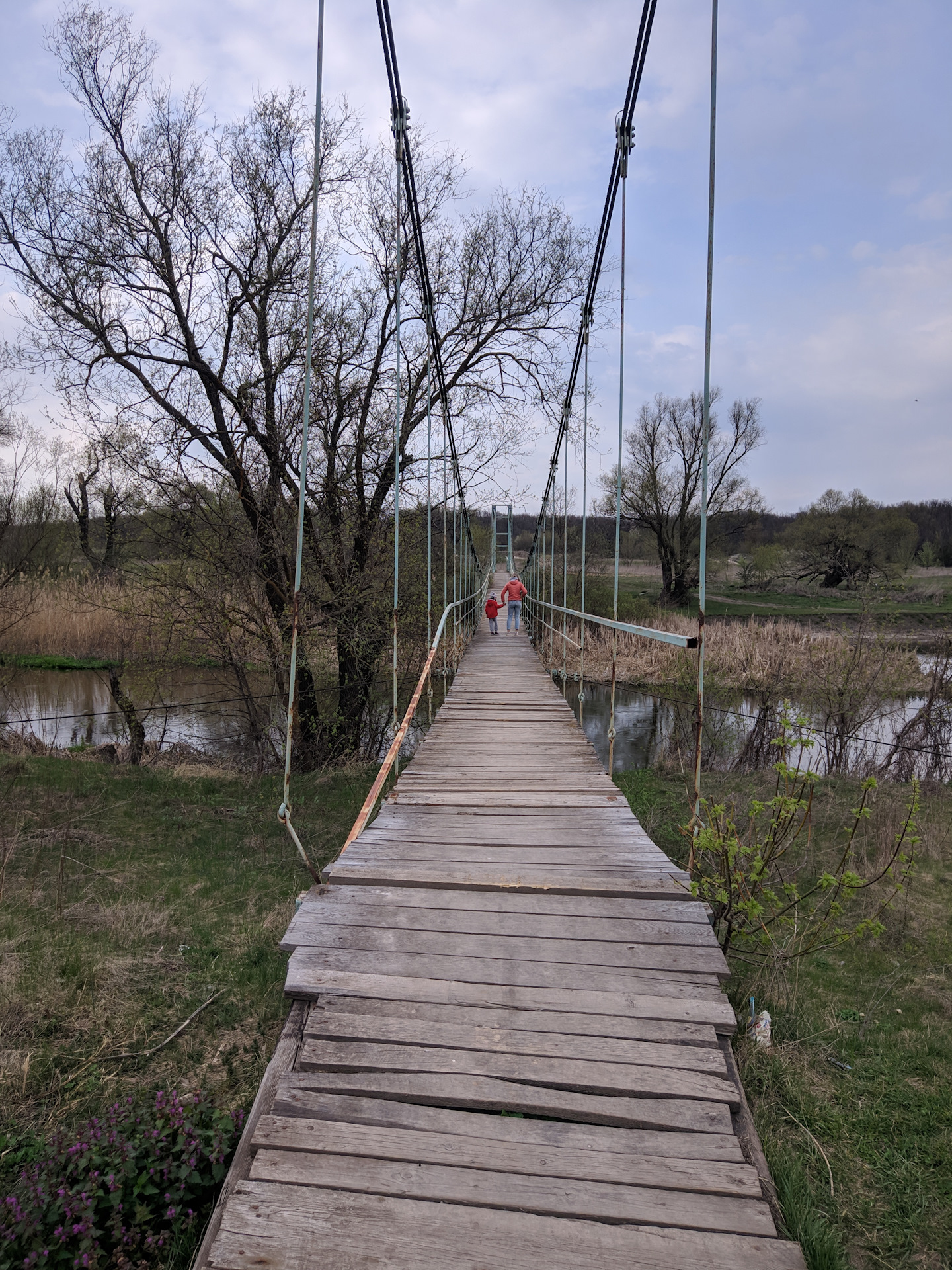 Стрелица подвесной мост