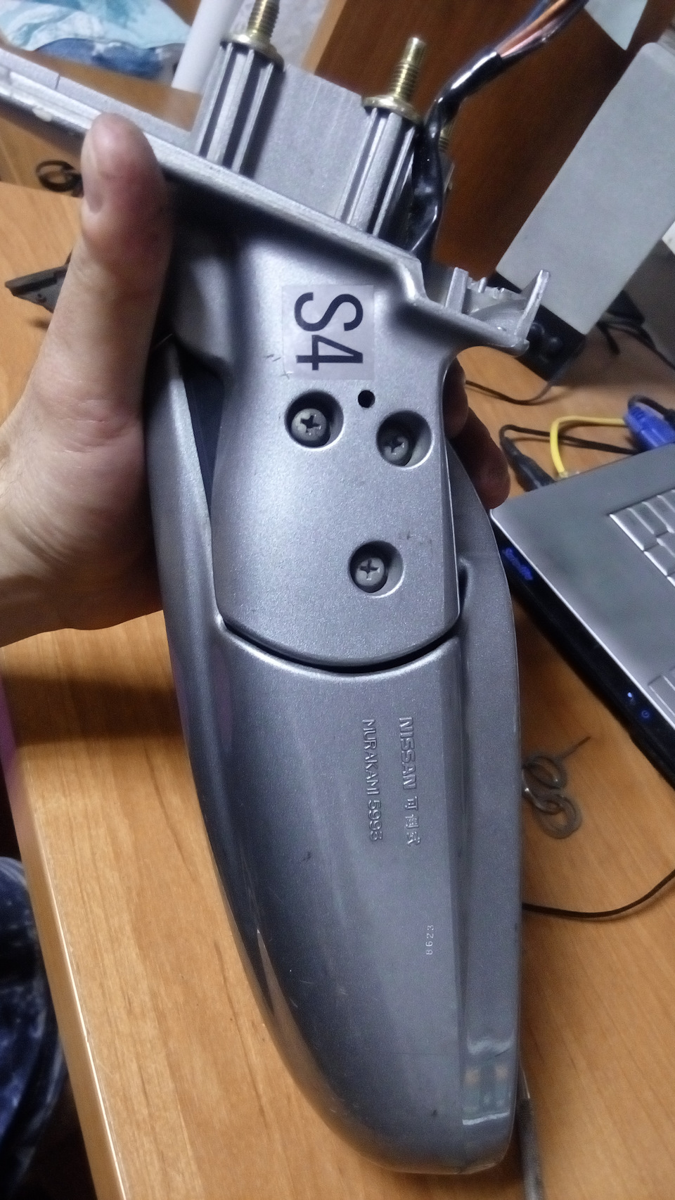 3. Установка зеркал с подогревом — Nissan Skyline (R34), 2,5 л., 1998 ...