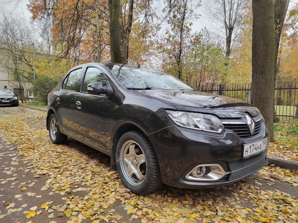 Колеса от степвея — Renault Logan (2G), 1,6 л, 2014 года | фотография ...