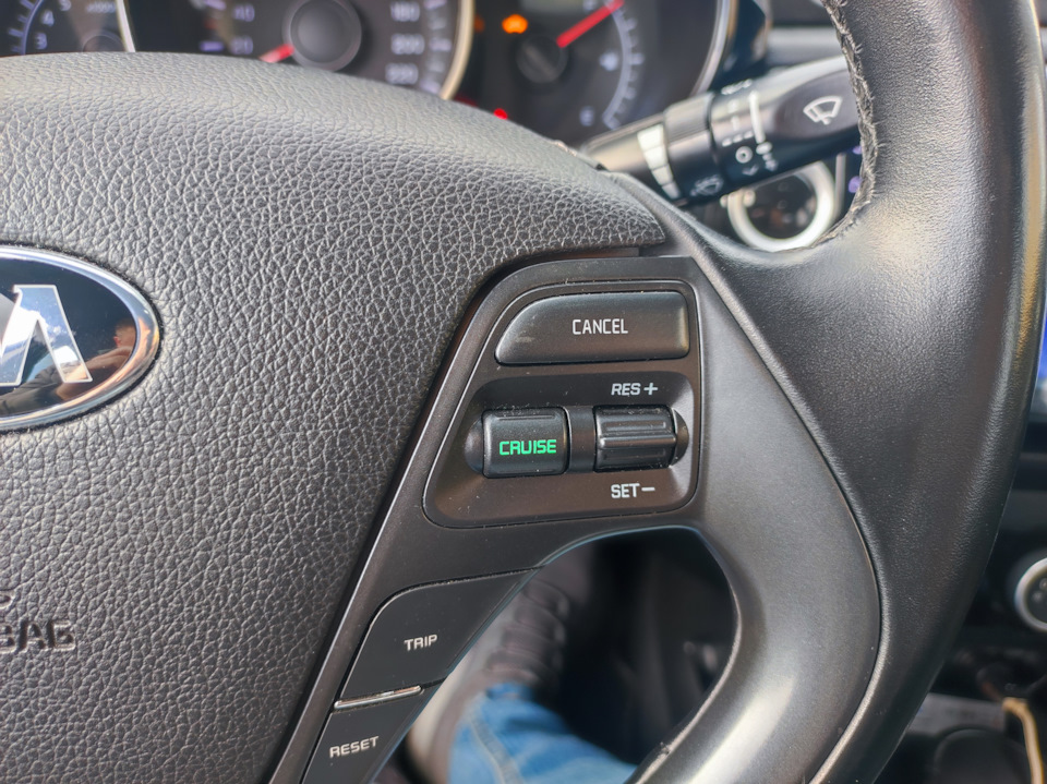 Установил штатный круиз контроль Киа Рио — KIA Rio (3G), 1,6 л, 2016 ...