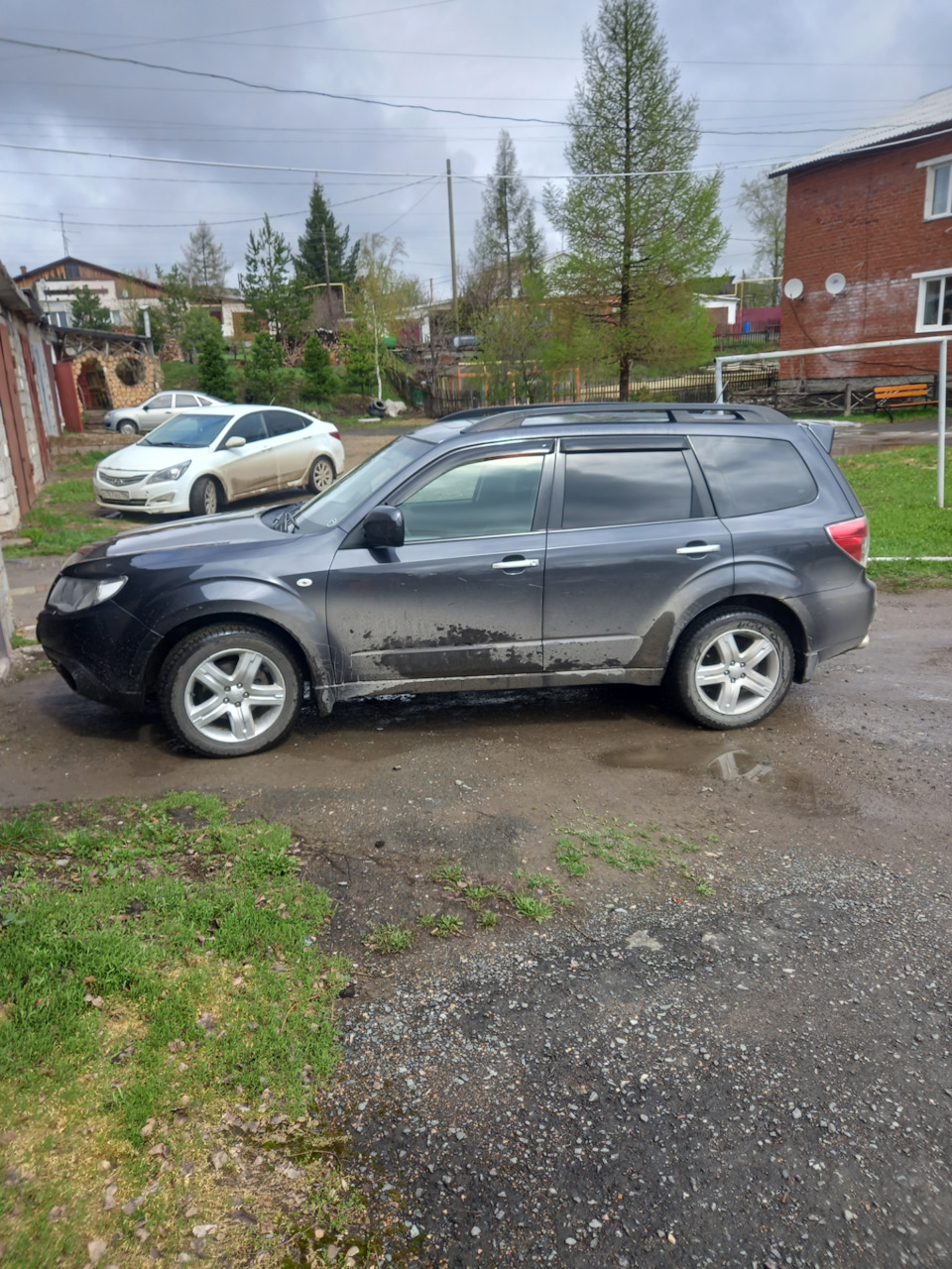 Дефлекторы на окна (ветровики) — Subaru Forester (SH), 2,5 л, 2008 года |  своими руками | DRIVE2