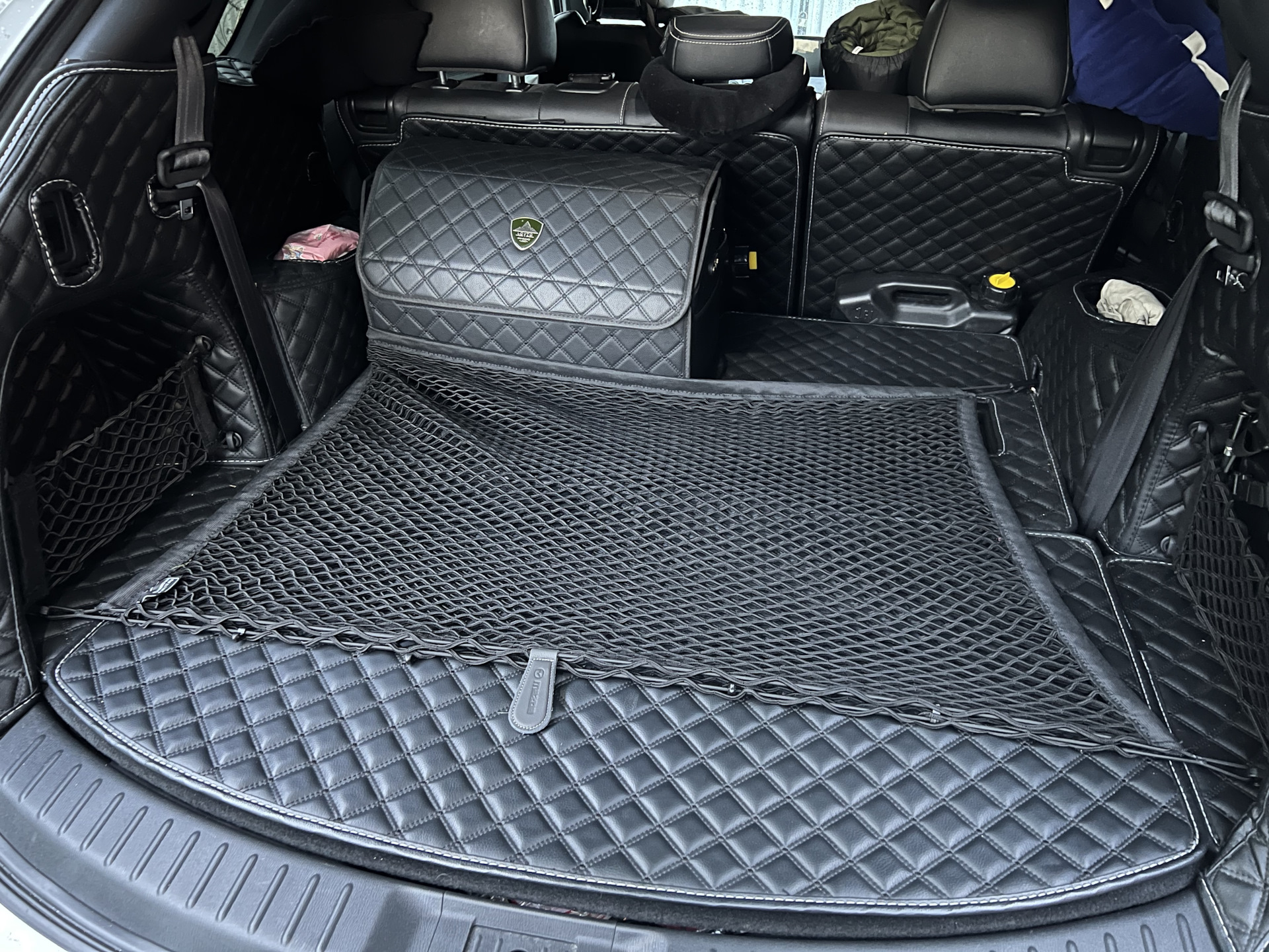 Дела багажные часть 3 — установка сеток OEM MAZDA — Mazda CX-9 (2G