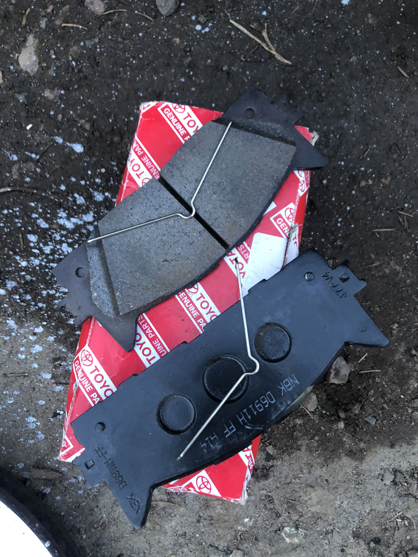 Замена тормозных дисков и колодок Камри 40 3,5 — Toyota Camry (XV40), 3 ...