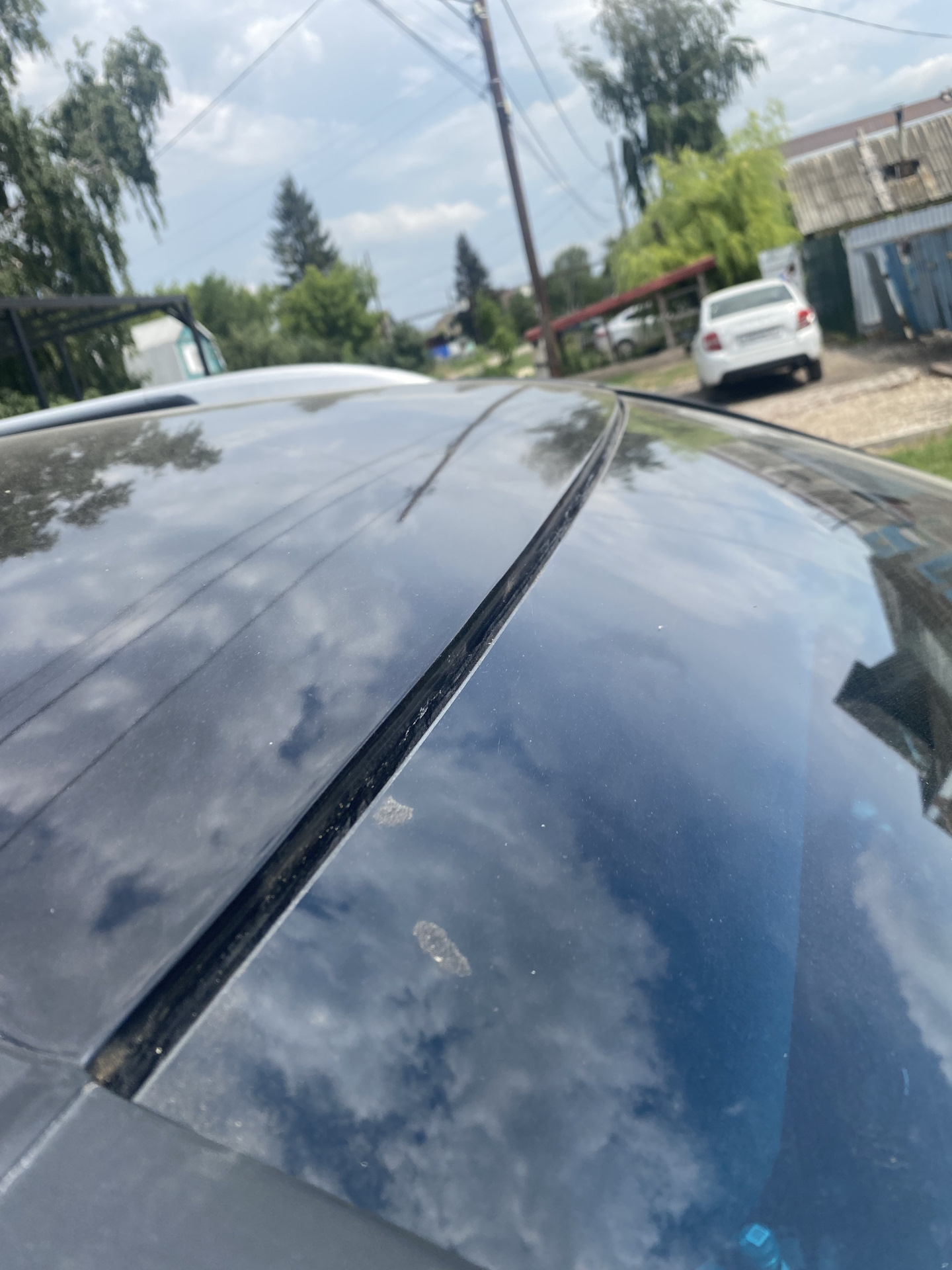 Замена лобового, локальная покраска крыши, покрытие броней — KIA ...