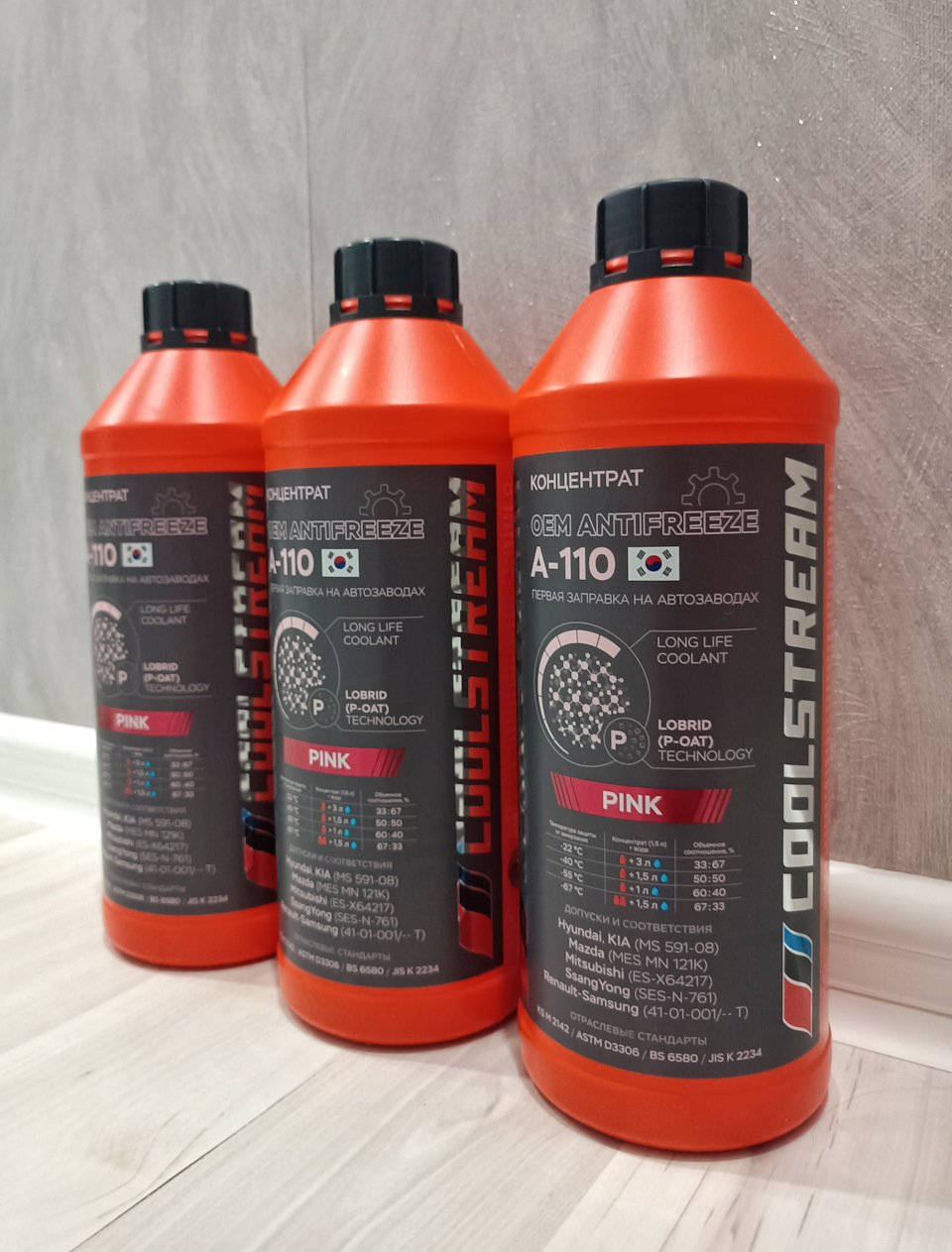 Замена антифриза 👨‍🔧 Coolstream A-110 🔴 — KIA Rio (4G), 1,6 л, 2019 ...