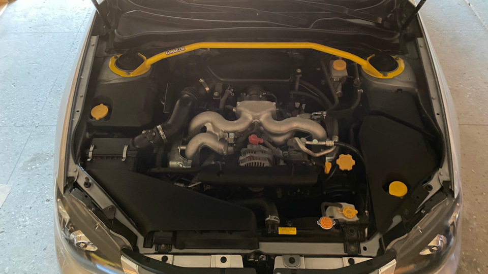 Шум под капотом — Subaru Impreza (GE, GH), 2 л, 2008 года | поломка ...