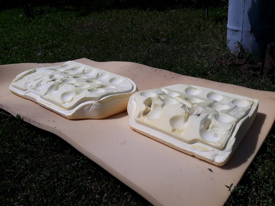 Сушим поролон — Lada Калина седан