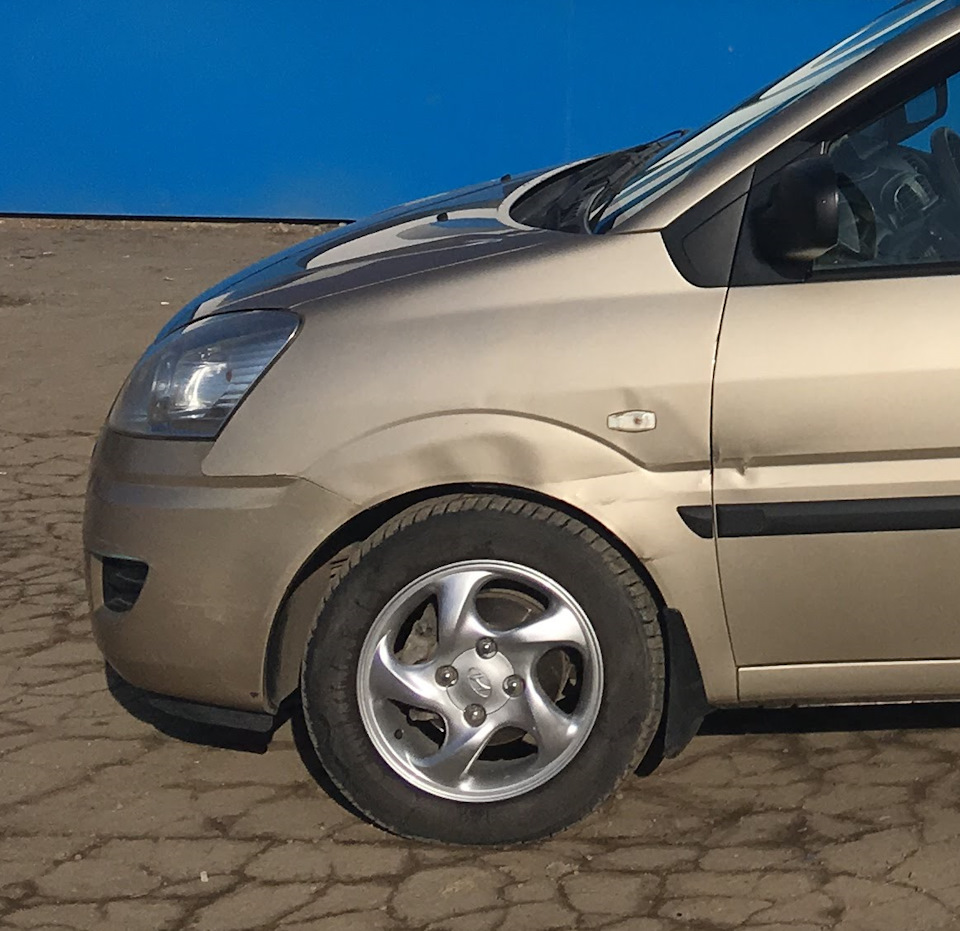 Теперь Нюша не подраныш — Hyundai Matrix, 1,6 л, 2008 года | кузовной  ремонт | DRIVE2