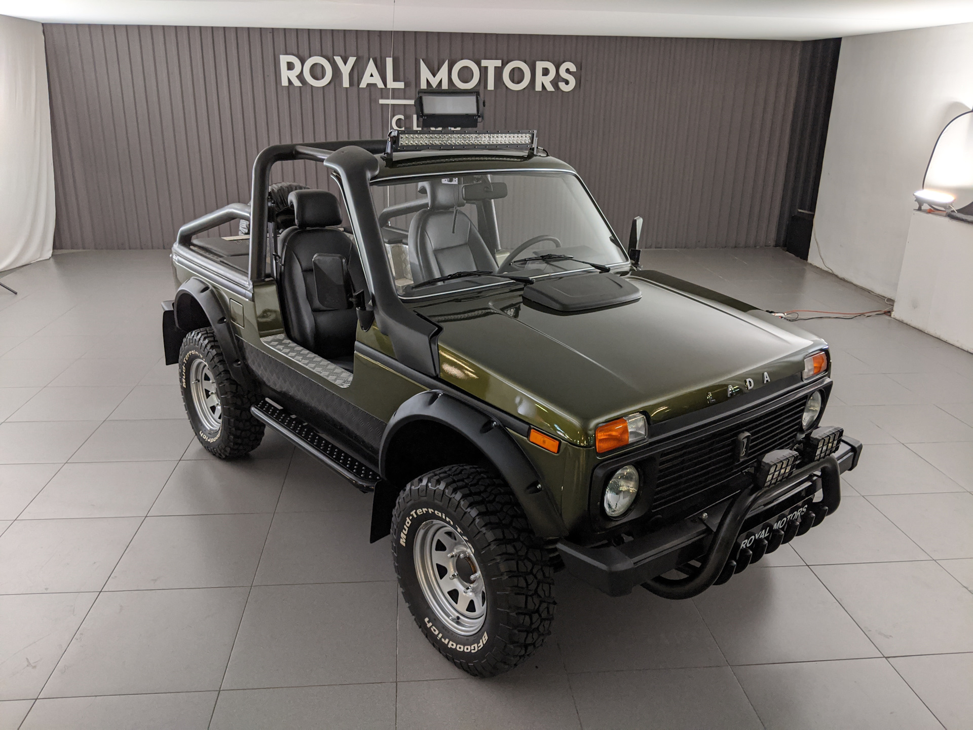 Лада 4x4 3d Lada Niva Cossack Cabrio